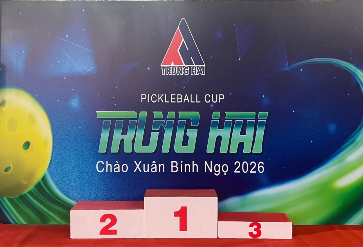 Banner chính thức Trung Hải Pickleball Cup – Chào Xuân Bính Ngọ 2026
